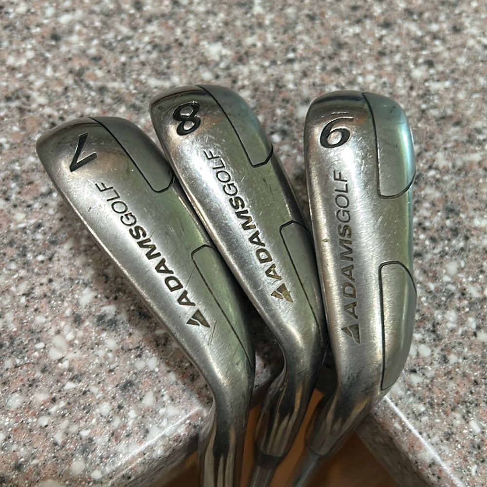 Adams Idea a12 Left Handed 7 Iron, 8 Iron & 9 Iron - Picture 2 of 10